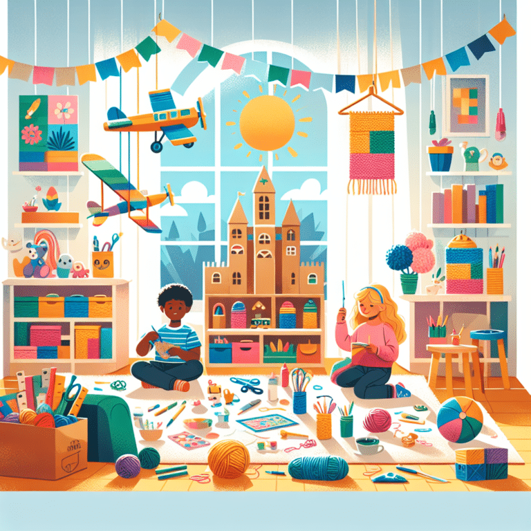 At-Home Builders: Creative DIY Projects for Kids