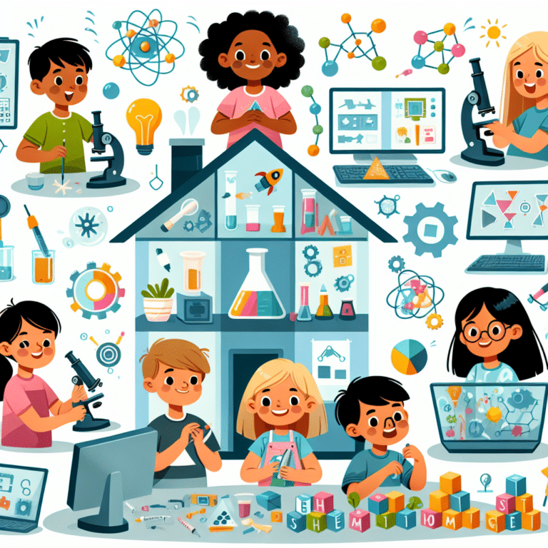 Engaging Minds: Hands-On STEM Activities At Home for Kids