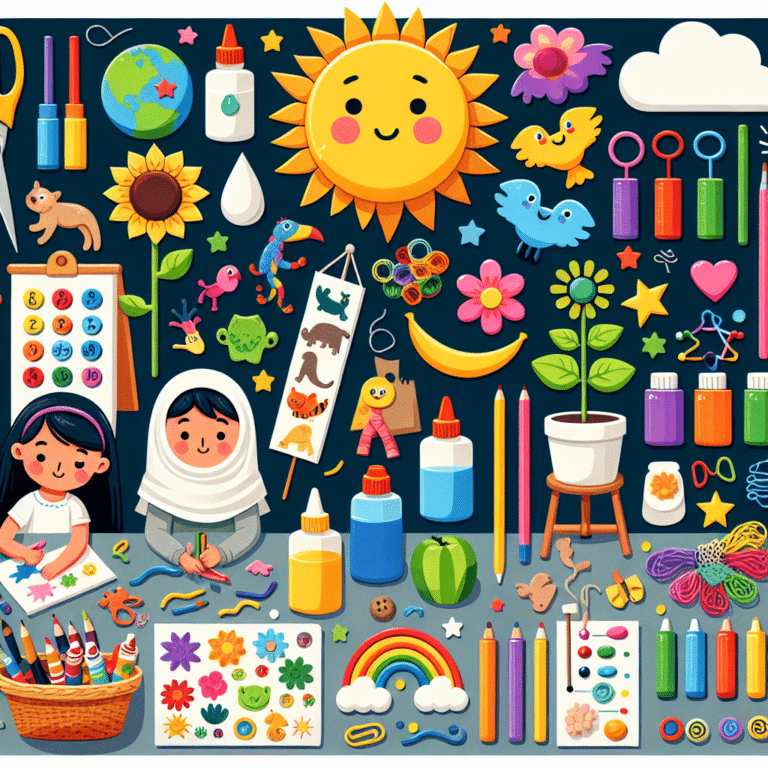 Play and Learn: Educational Craft Ideas for Preschoolers