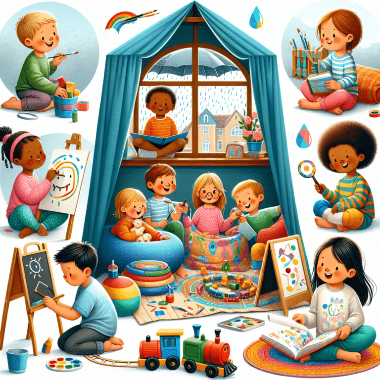 Fun Indoor Activities for Kids on a Rainy Day