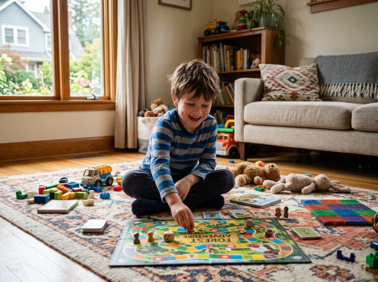 solo parent kid games
