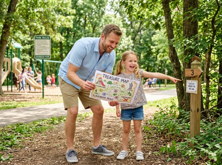 solo parent scavenger hunt